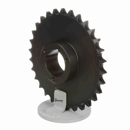 Browning Steel Bushed Bore Roller Chain Sprocket, H60P30 H60P30